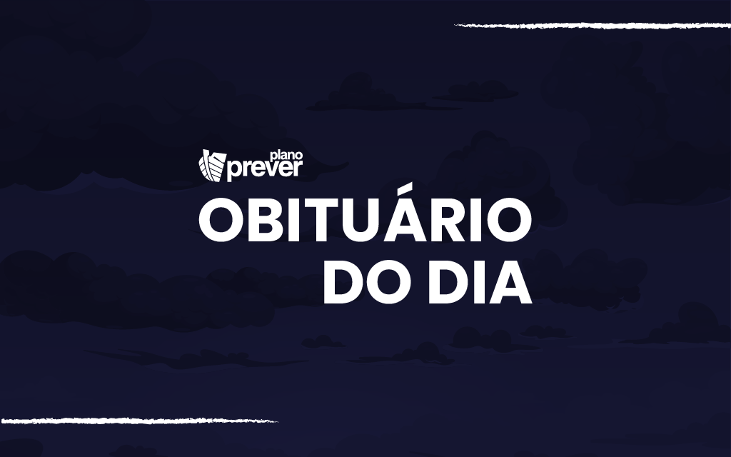 Obituário do dia 20/06, segundo dados do Serviço Funerário Municipal de Ponta Grossa.