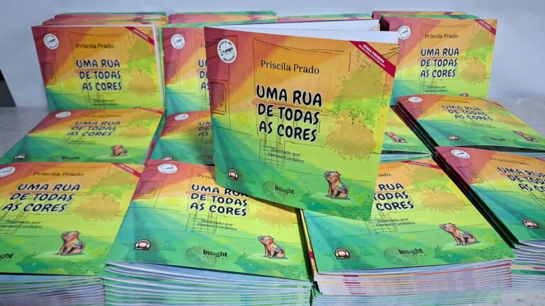 Livro infantil “Uma Rua de Todas as Cores” chega às estantes do Pegaí