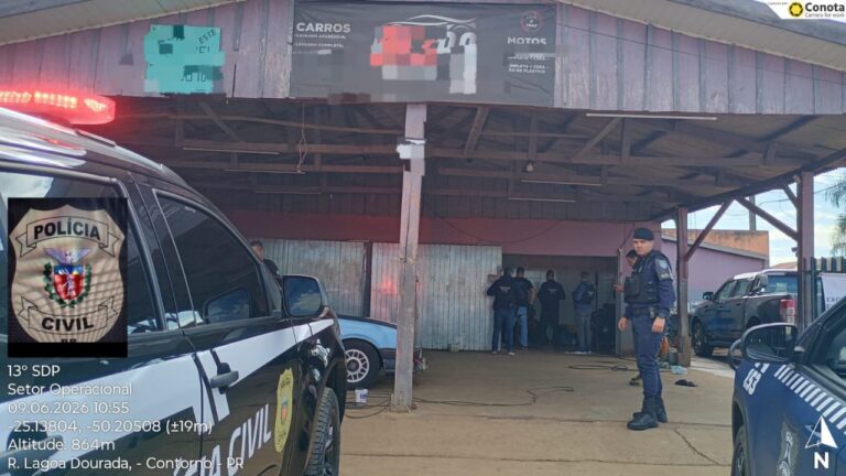 Polícia fecha lava car utilizado para tráfico de drogas no bairro Gralha Azul, em Ponta Grossa